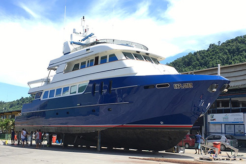 MY Explorer VIII - 93 Ocean Trawler - Rio de Janiero, Brazil to Gibraltar, Spain - Capt Claudio Amaro