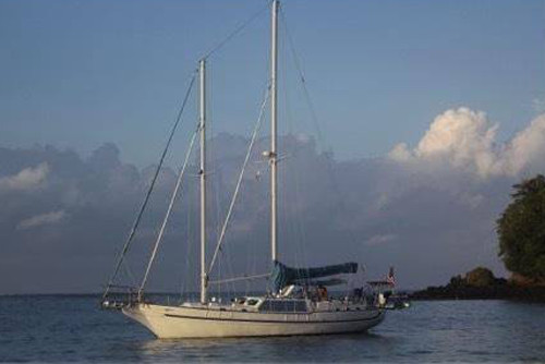 Shellback - Crealock 60 - Capt Gerritt Drent - Route: Galapagos to the Marquesas, FP, 3,000 nms - April 2013