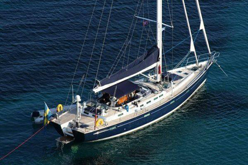 Titan (sistership) - Beneteau 57 -Capt Gary Aliengena - Route: Raiatea, FP to Hawaii, 2,100 nms - April 2014