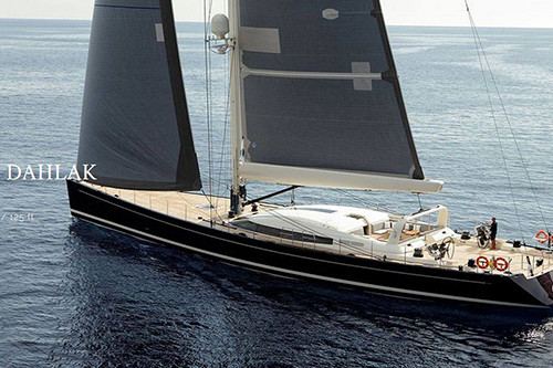 SY Dahlak - Perini Navi 38 meter sloop - Capt Tim Deane - Gibraltar to St Martin, WI, 3,600 nms, - Dec 2018