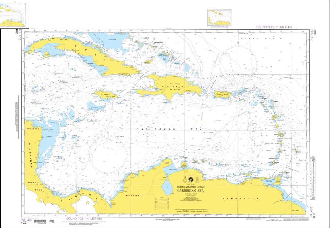 Ocean Depth Chart Bahamas