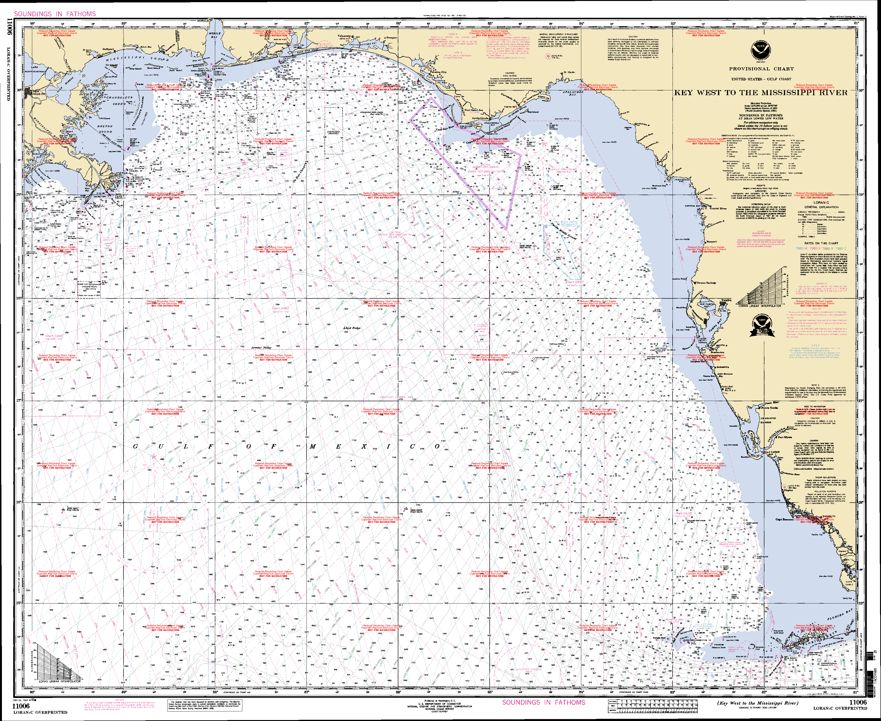 Gulf Of Mexico Depth Chart In Feet