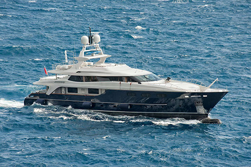 Weather routing for MY Sofia 3 - Baglietto 142' - 3,700 nms - Route: Ft Lauderdale to Gibraltar via the Azores - Capt Mirko Vranicic - July 2016