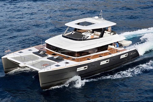 Weather-routed yacht delivery — MY Jan's Feline - Lagoon 63 - 3,500 nms - Route: Bordeaux, France to Tortola, BVI - Capt Randy Bregman - January 2012
