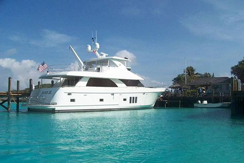Weather routing for MY Jane E - Ocean 78' - 950 nms - Route: Jupiter, FL to Block Island, NY - Capt Allan Howat - June 2013