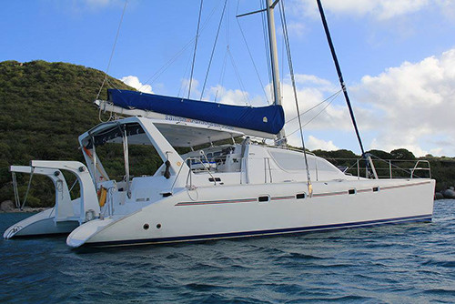 Weather-routed yacht delivery — SY Makara (sistership) - Leopard 47 - 3,600 nms - Route: Southport, NC to Scotland - Capt Tyler Reeder - May 2014