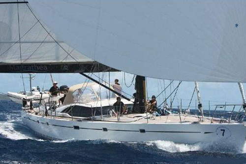 Yacht weather routing for SY Magrathea - Oyster 72 - 1,400 nms - Route: BVIs to Newport, RI, USA - Capt Tim Beebe - April 2014